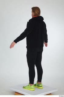  Erling black tracksuit dressed orange long sleeve t shirt sports standing whole body yellow sneakers 0012.jpg